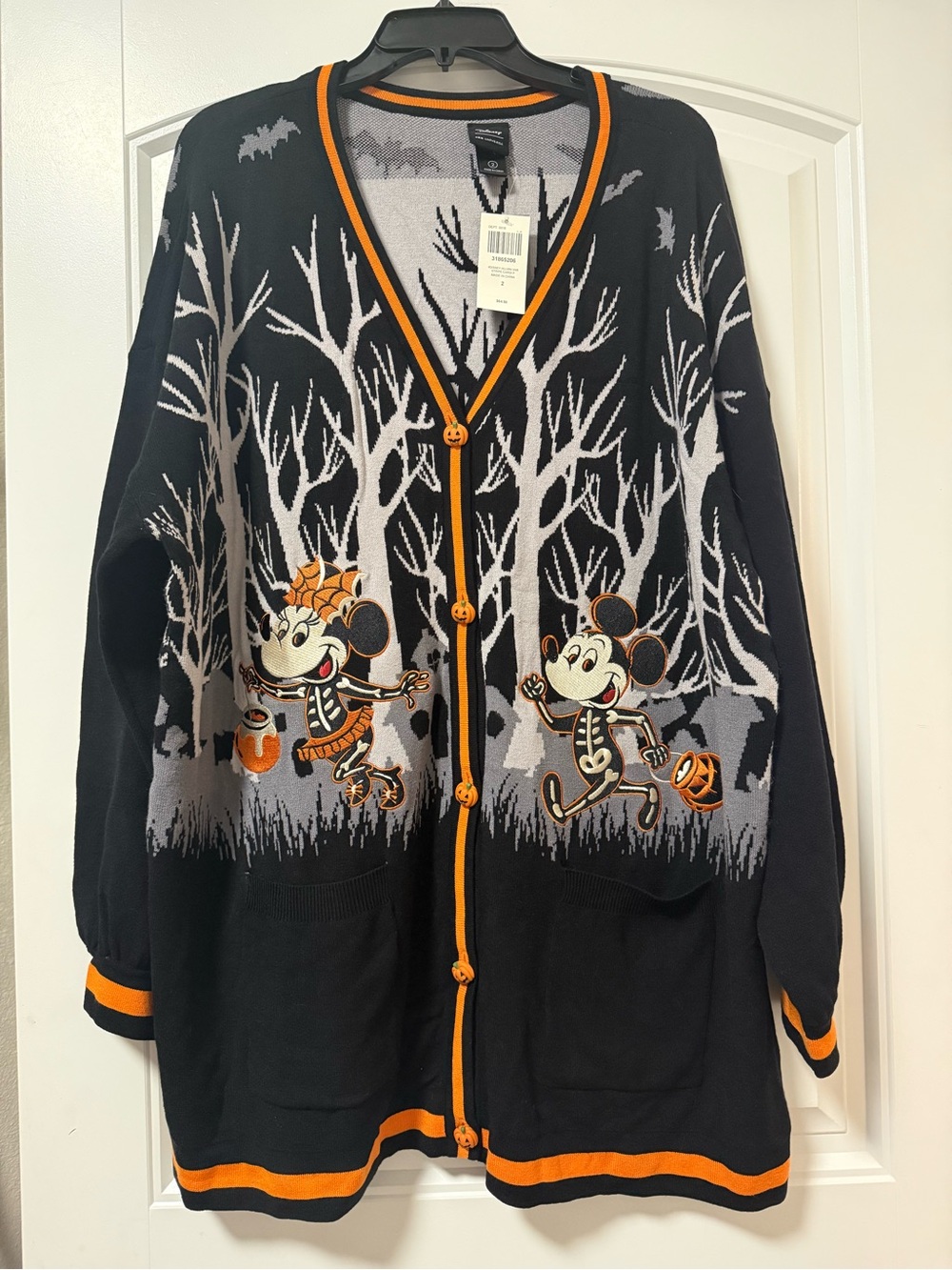 NWT Her Universe Disney Trick or Treat Cardigan
